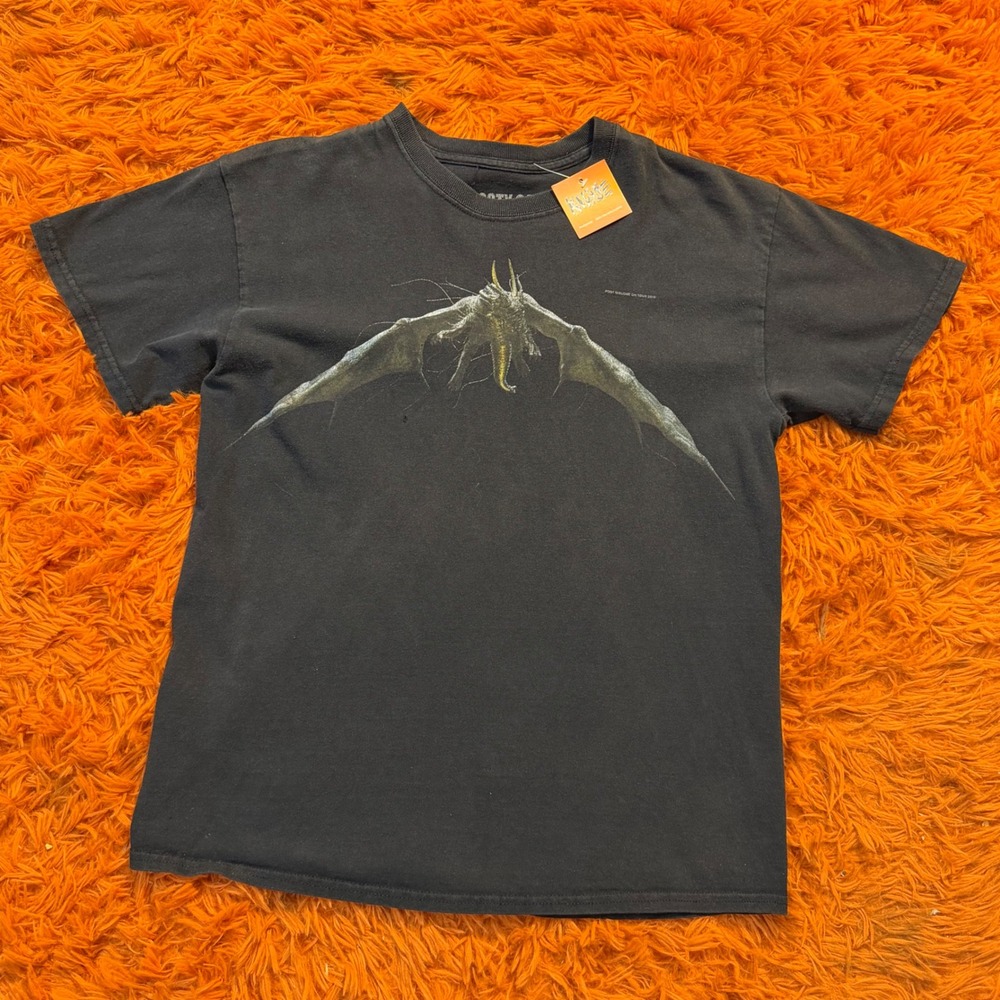 Post Malone 2018 Tour Shirt Posty Co B&B Dragon Graphic Black Mens T-Shirt